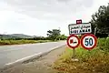مدخل بلدة سيدي عمر في ولاية البيض