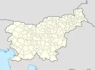LJU على خريطة Slovenia