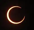 Eclipse as seen from فلاغستاف، أريزونا