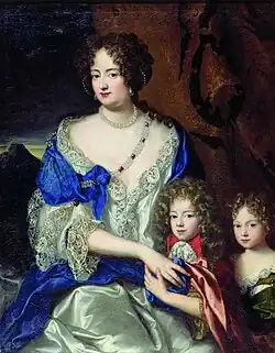 Sophia Dorothea and her two children