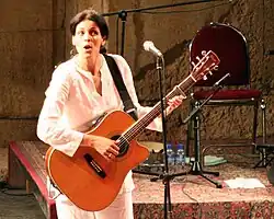 سعاد ماسي في مدينة عمان في سنة 2007.