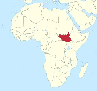 جنوب السودان