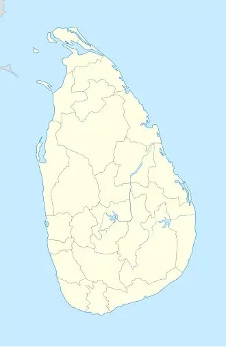 تفجيرات سريلانكا 2019 is located in سريلانكا
