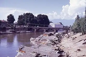 جسر فوق النهر ، سريناجار ، 1969
