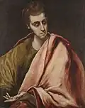 إل جريكو، سانت جون، 1590-1595