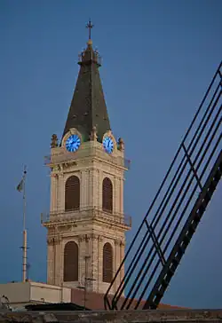 ساعة جرسية كنيسة المخلص.