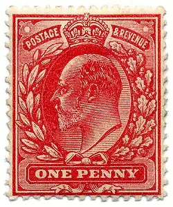 إدوارد السابع 1D لعام 1902.