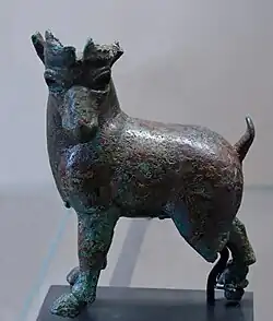 تمثال صغير لوعل (متحف اللوفر)