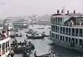 يُعد ميناء سادرغات على نهر بوري كنكا هو محور النقل النهري المهم