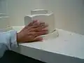 صمولة بحجم كبير.