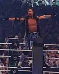 إيه جيه ستايلز con la versione odierna del WWE Championship
