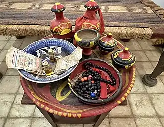 Sudanese wedding Jertig paraphernalia