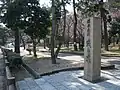موقع معركة إيتشي نو تاني حالياً في حديقة سوماورا، كوبي.