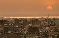 غروب الشمس في الخرطوم