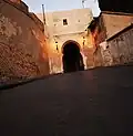 باب البحر من داخل القصبة.