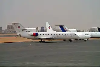 طائرات في مطار الخرطوم