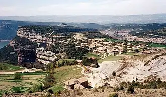 Tavertet - des del camí de Monteis. Any 2000.