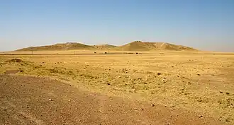 تل براك من مسافة