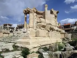 آثار كنيسة القديسة بربارة في بعلبك