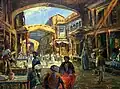 بازار شار شاتا من كابول عام 1932