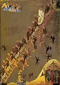 أيقونة السلم إلى الله في دير سانت كاترين.