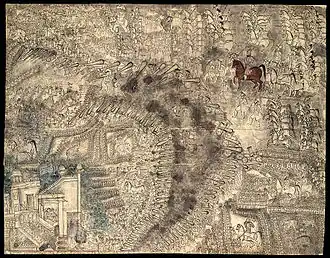 نواب في معركة أثناء معركة بانيبات (1761)