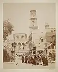 الواجهة من شارع المعز