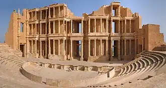 Sabratha - the theatre