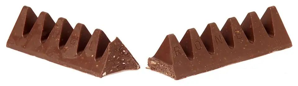 قالب شوكولاتة توبليرون