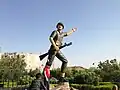 نصب الجندي المجهول (صرح معركة الكرامة) في الشونة الجنوبية في محافظة البلقاء في الأردن.
