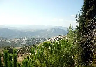 جبال طوروس قرب مرسين.