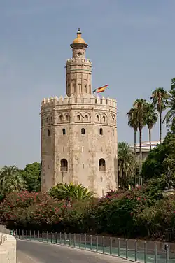 برج الذهب في إشبيلية.