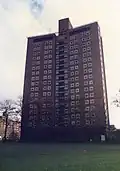 عمارة إسكان طلاب في منطقة فالوفيلد.