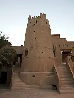 برج في متحف عجمان ، إمارة عجمان الإمارات العربية المتحدة