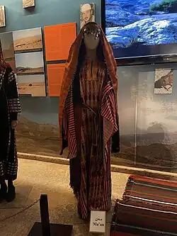 Traditional costume of Maan in Jordan