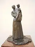 الأميرة غاغارينا مع ابنتها مارينا (1898)