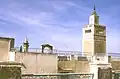 مسجد الزيتونة الكبير في تونس حيث تقام الصلوات وصلاة التراويح في شهر رمضان المبارك.