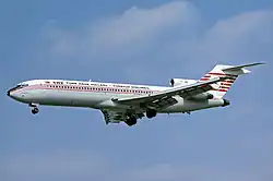 Boeing 727-2F2 компании Türk Hava Yollari (THY)
