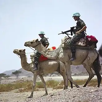 قوات حفظ السلام في إريتريا.
