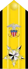 Proposed shoulder board insignia for a possible six-star admiral grade.