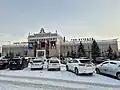 محطة القطارات.