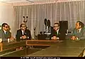 من زيارة الوزير التركي إلتر تركمان، 6 ديسمبر 1980.