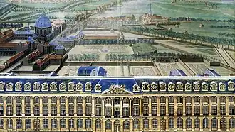 V. Antier, 'La place Louis-le-Grand, faubourg Saint-Honoré en 1705' – Musée Carnavalet – Action artistique de la ville de Paris 2002