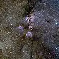المرصد الأوروبي الجنوبي VISTA : صور الاشعة تحت الحمراء لـ NGC 6334 .