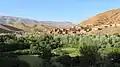 قرية صغيرة بجانب مضايق دادس