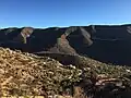 وادي الجنة من الأعلى
