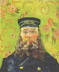 فنسنت فان جوخ، صورة لساعي البريد جوزيف رولين (1889)