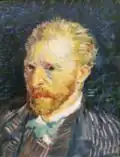 Self-Portrait, Autumn 1887Oil on canvas, 47 × 35&nbsp;cmMusée d'Orsay, Paris (F320)