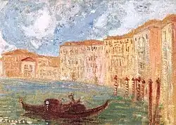 Venecia (óleo s/cartón) - Venice (oil on cardboard) - 35x50cm