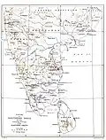 1932 خريطة ساحل مليبار